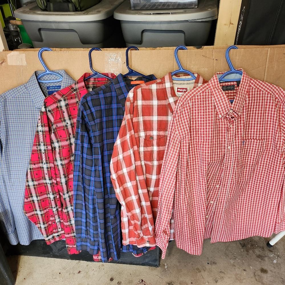 5 xl long sleeve shirt bundle